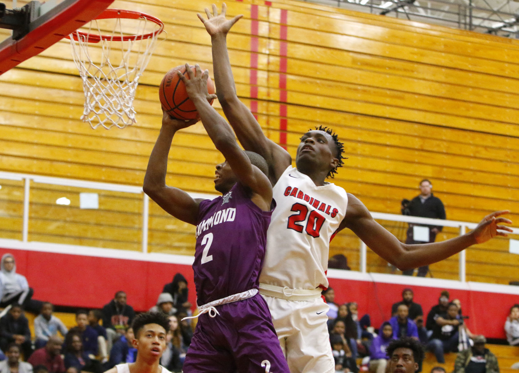 Hammond at EC Central boys basketball